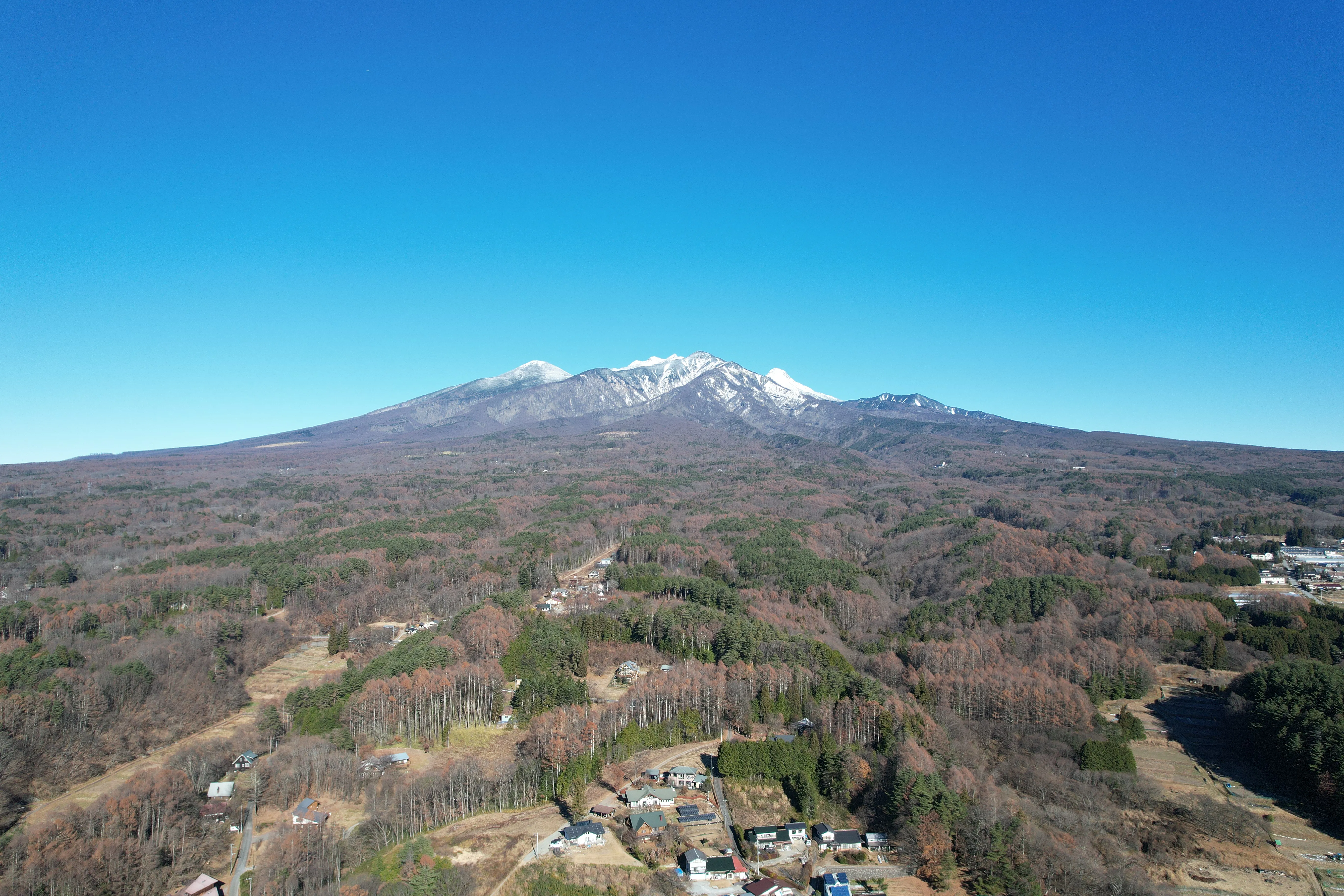 八ヶ岳の全景